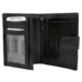 Férfi bőr pénztárca N377L-BFA-NL FEKETE