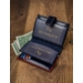 RFID bőr pénztárca ROVICKY 331L-RBA-D NAVY-RED