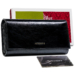 PETERSON PTN PL-490 Fekete RFID bőr pénztárca