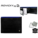 RFID bőr pénztárca ROVICKY N992-RVT Fekete+Navy