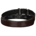 PU+bőr 35 mm-es öv PTN AB35-02-PUL BROWN