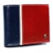 ROVICKY 324-RBA-D Navy+Red RFID bőr pénztárca