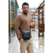 Bőr táska PTN TB-708-COM FEKETE