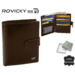 ROVICKY bőr RFID pénztárca PC-106L-BAR