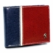 ROVICKY 323-RBA-D Navy+Red RFID bőr pénztárca