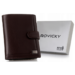 ROVICKY bőr RFID pénztárca PC-104L-BAR Barna