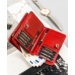 Dansk bőr pénztárca PTN 2550-BO Piros