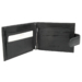 Férfi PU+bőr pénztárca M620L-PU-6793 fekete
