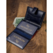 ROVICKY 326L-RBA-D Navy+Red RFID bőr pénztárca