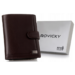 ROVICKY bőr RFID pénztárca PC-104L-BAR Barna