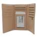 Női bőr pénztárca 55020-CIS-3542 BEIGE
