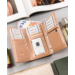 Női bőr pénztárca 55020-CIS-3542 BEIGE