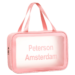 PETERSON PTN KOS-3W1 kozmetikai táskakészlet ökobőrből