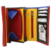 Női bőr pénztárca RD-38-NDM Multi Red