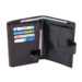 ROVICKY PC-101L-BAR FEKETE RFID bőr pénztárca