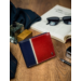 ROVICKY 324-RBA-D Navy+Red RFID bőr pénztárca