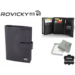 Férfi bőr Portel PC-027L-BAR fekete