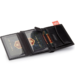 PETERSON PTN 339 2-1-1 FEKETE RFID bőr pénztárca