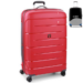 Roncato FLIGHT DLX Spinner Bőrönd R-3461 Piros ajándék bőröndhuzattal