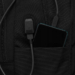Sokzsebes hátizsák USB töltővel Peterson-Amsterdam