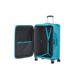 Litebeam Spinner Bővíthető bőrőnd 77 cm 5 év garancia Világoskék