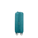 American Tourister Soundbox bővíthető Spinner bőrönd 55 fűzöld színben