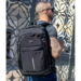  Laptoptartós Hátizsák fekete színben 8003-black