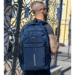  Laptoptartós Hátizsák kék színben 8003-blue