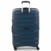 Roncato FLIGHT DLX Spinner Bőrönd R-3461 Sötétkék ajándék bőröndhuzattal